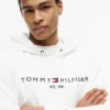 Hoodie med broderat Tommy-logo Hoodie med broderat Tommy-logo