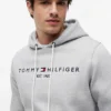 Hoodie med broderat Tommy-logo Hoodie med broderat Tommy-logo