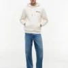 Hoodie med Desert Palm-tryck på ryggen Hoodie med Desert Palm-tryck på ryggen