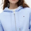 Hoodie med dragkedja i avslappnad passform Hoodie med dragkedja i avslappnad passform