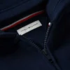 Hoodie med dragkedja och ton-i-ton-flagga för barn Hoodie med dragkedja och ton-i-ton-flagga för barn