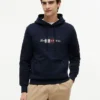 Hoodie med flagglogotyp Hoodie med flagglogotyp