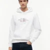 Hoodie med flagglogotyp Hoodie med flagglogotyp