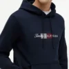 Hoodie med flagglogotyp Hoodie med flagglogotyp