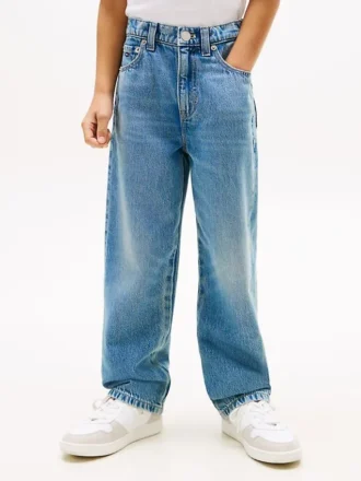 Jeans i avslappnad passform för barn