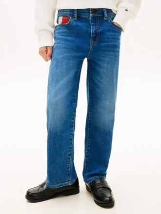 Jeans i avslappnad passform för barn