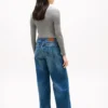 Jeans med hög midja och vida ben Jeans med hög midja och vida ben