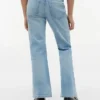 Jeans med påsydda fickor och utsvängda ben för barn Jeans med påsydda fickor och utsvängda ben för barn