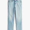 Jeans med rak passform Jeans med rak passform