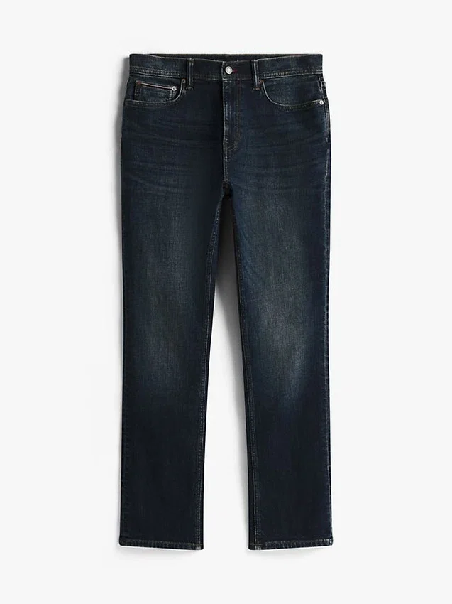 Jeans med rak passform Jeans med rak passform