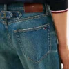 Jeans med spänne och avslappnad passform Jeans med spänne och avslappnad passform