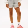 Jeansshorts med råa kanter för barn