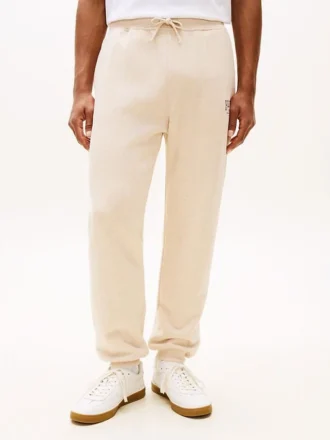 Joggingbyxor med broderat logo