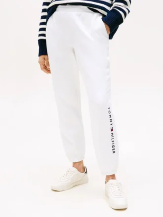 Joggingbyxor med broderat Tommy-logo