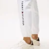 Joggingbyxor med broderat Tommy-logo