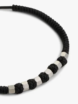 Justerbart flätat nylonarmband