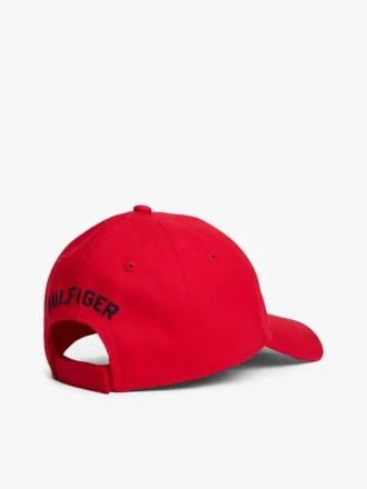 Kepsar med broderat flaggmärke för barn