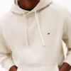 Klassisk hoodie i borstad fleece Klassisk hoodie i borstad fleece