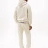 Klassisk hoodie i borstad fleece Klassisk hoodie i borstad fleece