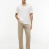 Klassisk passform Texturerad jacquard-polo Klassisk passform Texturerad jacquard-polo