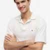 Klassisk passform Texturerad jacquard-polo Klassisk passform Texturerad jacquard-polo