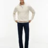 Klassisk tröja med kvartslås Klassisk tröja med kvartslås