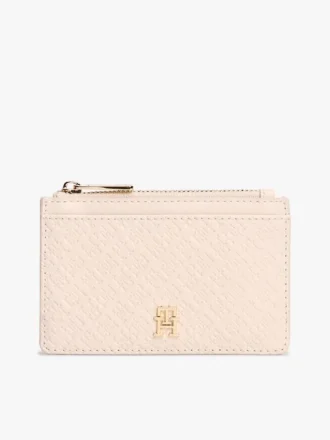 Kortfodral med monogram över hela ytan