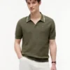 Kortärmad polo med kontrastkant Kortärmad polo med kontrastkant