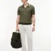 Kortärmad polo med kontrastkant Kortärmad polo med kontrastkant