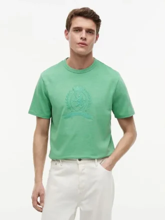 Laurel Leaf Logo Garment-Dyed T-shirt