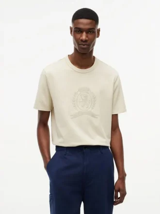 Laurel Leaf Logo Garment-Dyed T-shirt