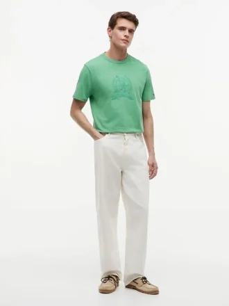 Laurel Leaf Logo Garment-Dyed T-shirt