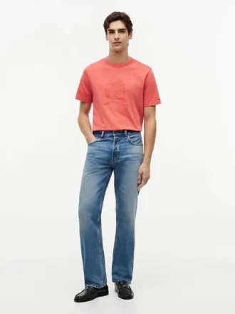 Laurel Leaf Logo Garment-Dyed T-shirt