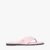 Läderflip-flops Läderflip-flops