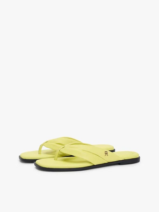 Läderflip-flops Läderflip-flops