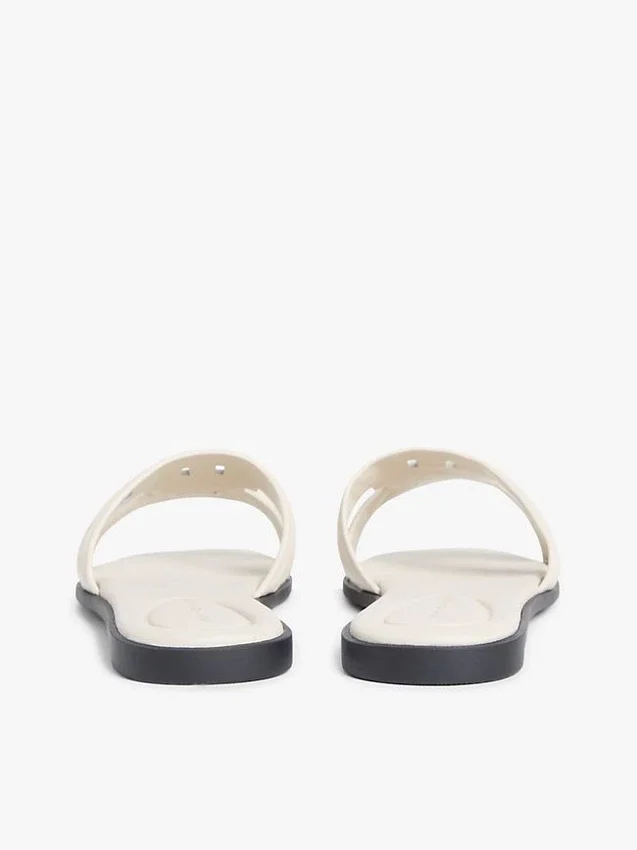 Lädersandal med TH Monogram Lädersandal med TH Monogram