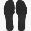 Lädersandal med TH Monogram