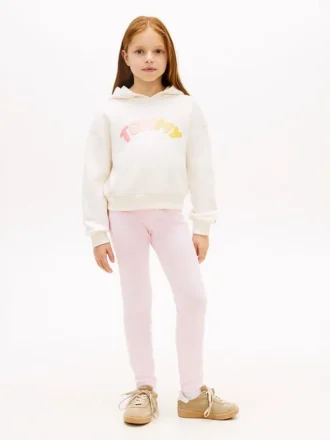 Leggings med Tommy-logotyp för barn