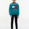 Leggings med Tommy-logotyp för barn