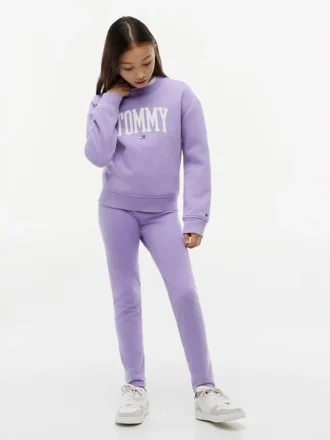 Leggings med Tommy-logotyp för barn