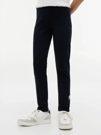 Leggings med Tommy-logotyp för barn