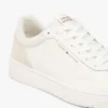 Låg sneaker i läder- och mockablandning Låg sneaker i läder- och mockablandning