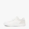 Låg sneaker i läder- och mockablandning Låg sneaker i läder- och mockablandning