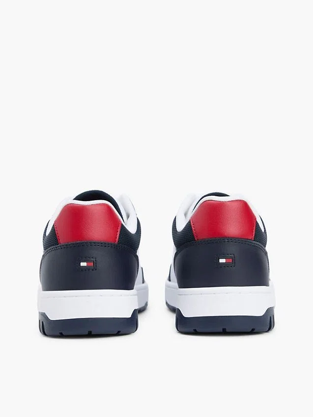 Låg sneaker i läderblandning Låg sneaker i läderblandning