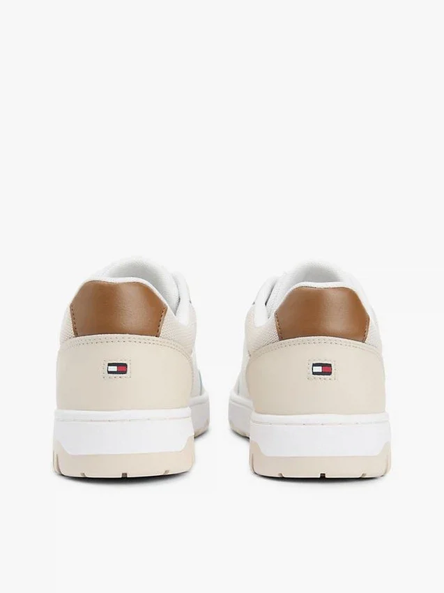 Låg sneaker i läderblandning Låg sneaker i läderblandning