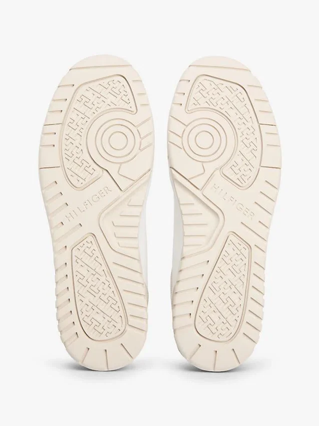 Låg sneaker i läderblandning Låg sneaker i läderblandning