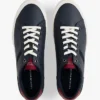Låga sneakers i läder Låga sneakers i läder