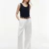 Linneblandad jersey-linne