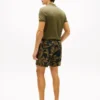LinneShorts med tropiskt tryck LinneShorts med tropiskt tryck