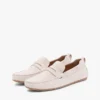 Loafers i mocka med dubbar